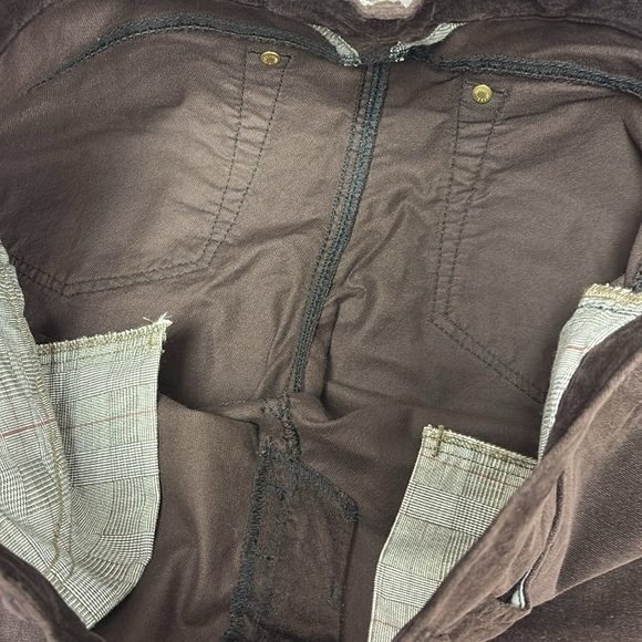 NWT Diesel Women’s Brown Brushed Velvet Jeans Size 31 - Picture 8 of 11